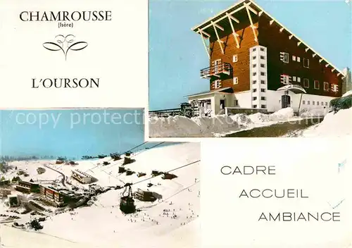 AK / Ansichtskarte Chamrousse Hotel de l Ourson Kat. Chamrousse