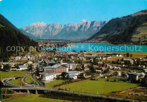 AK / Ansichtskarte Schuettdorf Zell Seepanorama mit Loferer Steinberge Kat. Zell am See