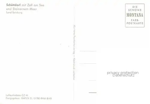AK / Ansichtskarte Schuettdorf Zell Seepanorama mit Loferer Steinberge Kat. Zell am See