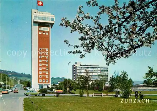 AK / Ansichtskarte Zurzach Thermalkurort Turmhotel und Rheumaklinik Kat. Zurzach