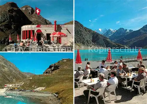 AK / Ansichtskarte Grimentz Barrage et Restaurant de Moiry Kat. Grimentz