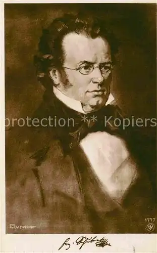 AK / Ansichtskarte Schubert Franz  Kat. Persoenlichkeiten