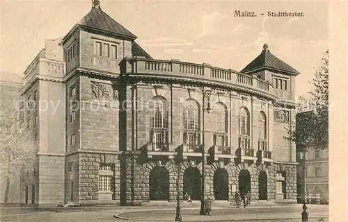 AK / Ansichtskarte Mainz Rhein Stadttheater