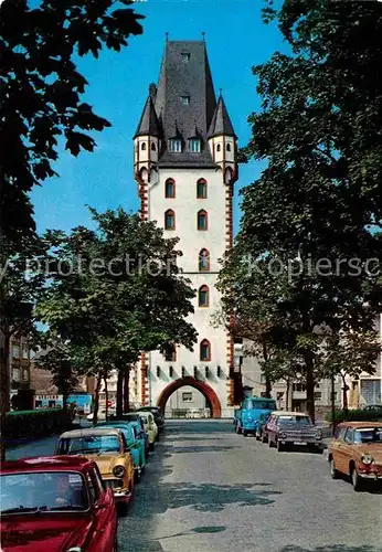 AK / Ansichtskarte Mainz Rhein Holzturm Gefaengnis des Schinderhannes