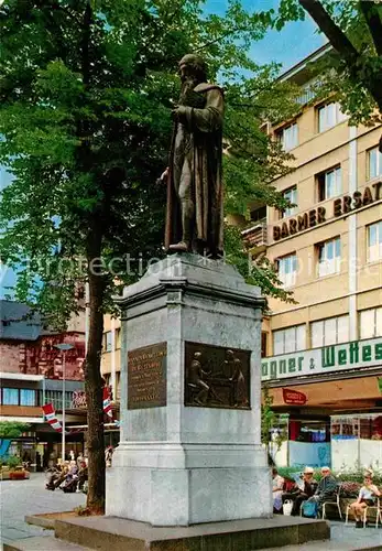 AK / Ansichtskarte Mainz Rhein Gutenberg Denkmal
