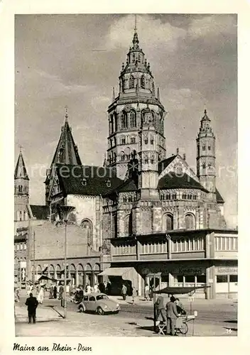 AK / Ansichtskarte Mainz Rhein Dom