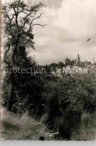 AK / Ansichtskarte Kronberg Taunus Blick zur Burg Kat. Kronberg im Taunus