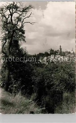 AK / Ansichtskarte Kronberg Taunus Blick zur Stadt mit Burg Kat. Kronberg im Taunus