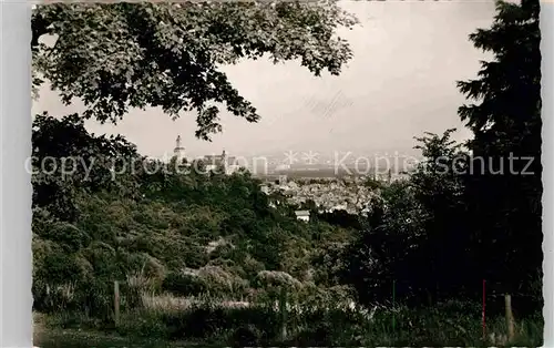 AK / Ansichtskarte Kronberg Taunus Panorama Blick zur Burg Kat. Kronberg im Taunus