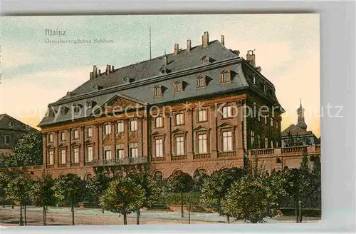 AK / Ansichtskarte Mainz Rhein Grossherzogliches Schloss