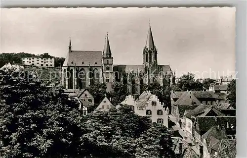 AK / Ansichtskarte Oppenheim Katharinenkirche und Ruine Landskrone Weinstadt am Rhein Kat. Oppenheim Rhein