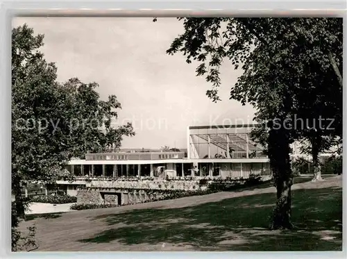 AK / Ansichtskarte Mainz Rhein Stadtparkrestaurant an der Favorite