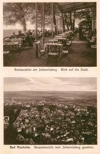 AK / Ansichtskarte Bad Nauheim Restauration Johannisberg Panorama Kat. Bad Nauheim