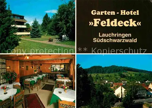AK / Ansichtskarte Lauchringen Gartenhotel Feldeck im Schwarzwald Kat. Lauchringen
