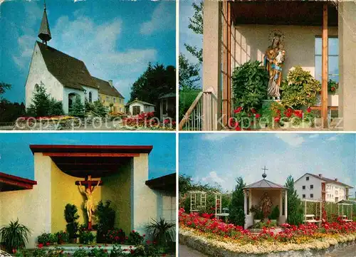 AK / Ansichtskarte Wigratzbad Kurheim Maria vom Sieg Heiligenfigur Kat. Opfenbach