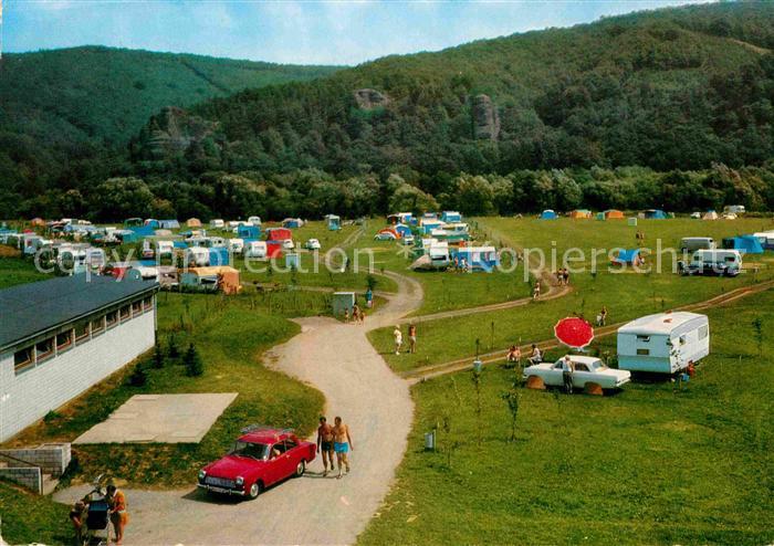 AK / Ansichtskarte Hausen Dueren Campingplatz Rurthal Burg Blens Kat ...