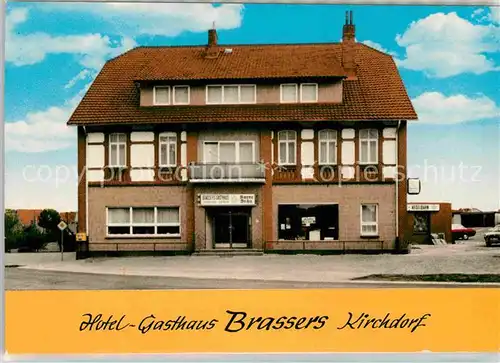 AK / Ansichtskarte Kirchdorf Tirol Hotel Gasthaus Brassers Bar Gaststube Kegelbahn Kat. Kirchdorf in Tirol Wilder Kaiser