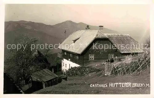 AK / Ansichtskarte Bruck Mur Gasthaus Hutterer Kat. Bruck an der Mur