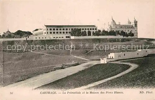 AK / Ansichtskarte Carthage Karthago Primatiale et la Maison des Peres Blancs Kat. Tunis