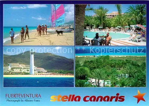 AK / Ansichtskarte Fuerteventura Kanarische Inseln Stella Canaris Pool Strand Leuchtturm Kat. 