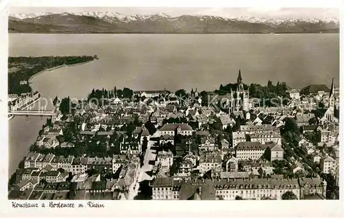 AK / Ansichtskarte Konstanz Bodensee Fliegeraufnahme Kat. Konstanz