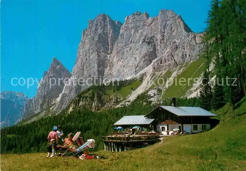 AK / Ansichtskarte Cortina d Ampezzo Rifugio Mietres Berggasthaus Dolomiten Kat. Cortina d Ampezzo