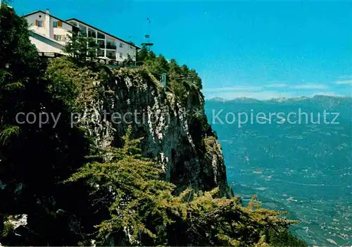 AK / Ansichtskarte Monte Penegal Berghotel Hotel Facchin Dolomiten Fernsicht Kat. Italien