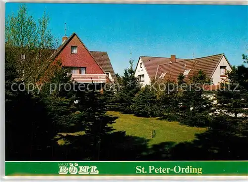 AK / Ansichtskarte St Peter Ording Haus Boehl Gastraeume Kat. Sankt Peter Ording