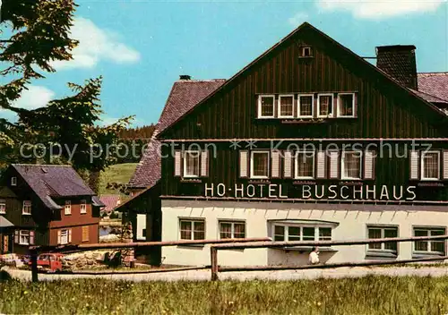 AK / Ansichtskarte Muehlleiten Vogtland HO Hotel Buschhaus