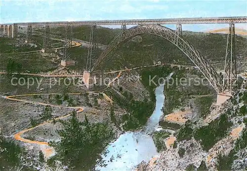 AK / Ansichtskarte Ruynes en Margeride Viaduc de Garabit construit par Eiffel en 1882 Kat. Ruynes en Margeride