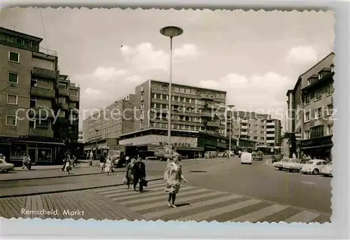 AK / Ansichtskarte Remscheid Markt Kat. Remscheid