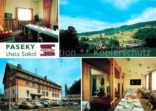 AK / Ansichtskarte Jizerske hory Paseky nad Jizerou Chata Skolni a rekreacni Kat. Tschechische Republik