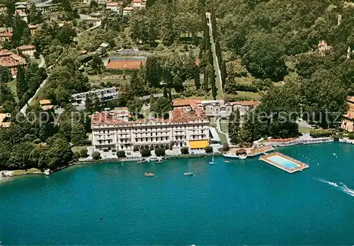 AK / Ansichtskarte Cernobbio Lago di Como Grand Hotel Villa d Este Comersee Fliegeraufnahme Kat. Cernobi