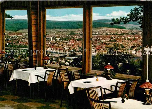AK / Ansichtskarte Hameln Panorama Blick vom Kluet Restaurant Wintergarten Kat. Hameln