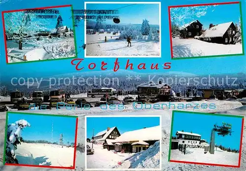 AK / Ansichtskarte Torfhaus Harz Die Pforte des Oberharzes Winterpanorama Wintersportort Kat. Altenau