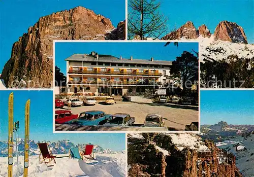 AK / Ansichtskarte Monte Penegal Hotel Facchin Dolomiti del Brenta Wintersportplatz Dolomiten Kat. Italien