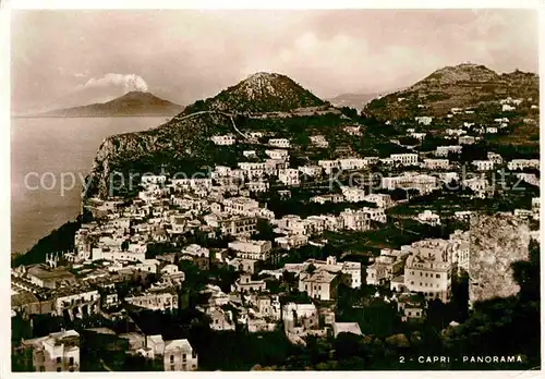 AK / Ansichtskarte Capri Panorama Kat. Golfo di Napoli