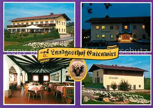 AK / Ansichtskarte Tarsdorf Landgasthof Entenwirt Restaurant Entenschar Kat. Tarsdorf