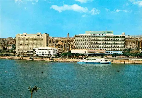 AK / Ansichtskarte Cairo Egypt Nil Hilton Hotel Kat. Cairo