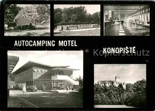 AK / Ansichtskarte Benesov Motel Konopiste Autocamping Kat. Beneschau Oberschlesien