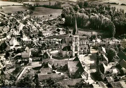 AK / Ansichtskarte Autry le Chatel Vue aerienne Au fond le Petit Chateau Kat. Autry le Chatel