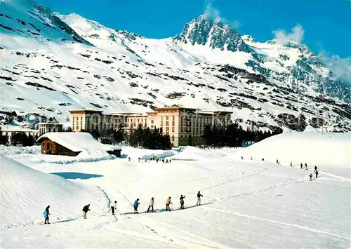 AK / Ansichtskarte Maloja GR Palace Hotel Wintersportplatz Alpen Kat. Maloja Graubuenden