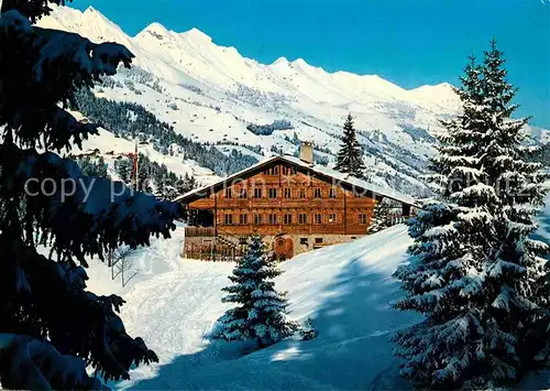 AK / Ansichtskarte Adelboden Berghotel Wintersportplatz Alpen Kat. Adelboden