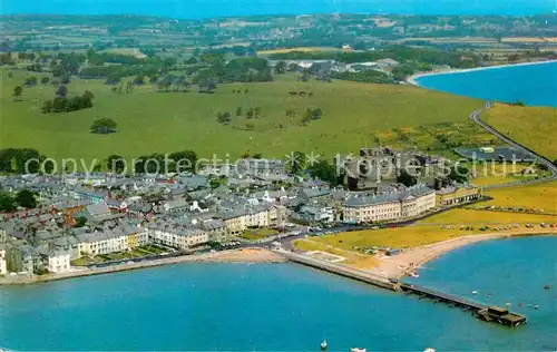AK / Ansichtskarte Beaumaris Fliegeraufnahme Anglesey Kat. Isle of Anglesey