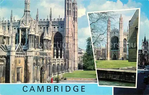 AK / Ansichtskarte Cambridge Cambridgeshire Kings College Chapel