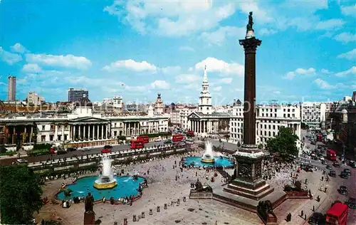 AK / Ansichtskarte London Trafalgar Square Kat. City of London