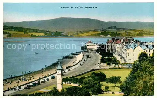 AK / Ansichtskarte Exmouth Brixington from Beacon Kat. East Devon