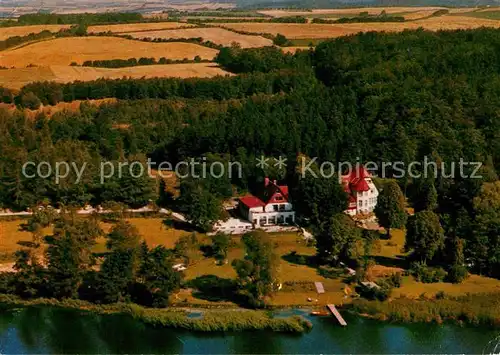 AK / Ansichtskarte Malente Gremsmuehlen Fliegeraufnahme Bildungsstaette Haus Seehof Kat. Malente