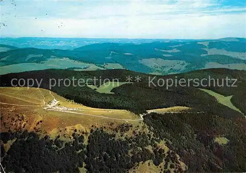 AK / Ansichtskarte Schoenau Schwarzwald Hotel Belchenhaus auf dem Belchen Fliegeraufnahme Kat. Schoenau im Schwarzwald