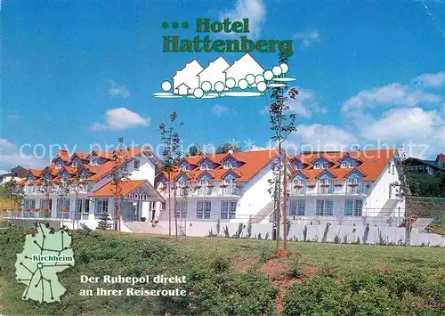 AK / Ansichtskarte Kirchheim Hessen Hotel Hattenberg Kat. Kirchheim